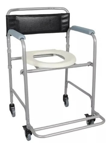 Cadeira De Banho D30 Idoso Higienica Dobravel Reforçada