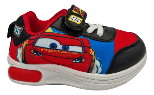 Zapatilla Con Luces Niño Cars Disney