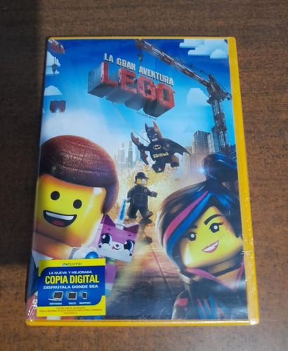 La Gran Aventura Lego - Dvd + Copia Digital - Sellada