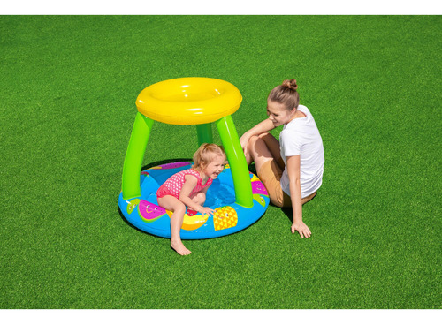 Piscina Inflable Bestway Con Techo Para Bebés 94x89x79cm