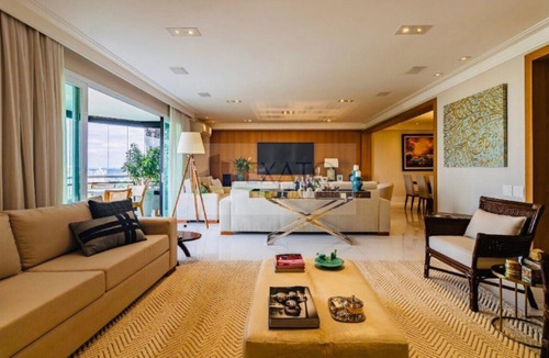 Imagem 1 de 15 de Excelente Apartamento Com 350m² Útil, 4 Suítes E 3 Vagas, No Condomínio Chácara Santa Helena. - Em51152