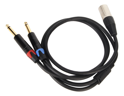 Cable Divisor Dual De 1/4 De Pulgada A Xlr Y, 6,35 Mm, Ts Mo