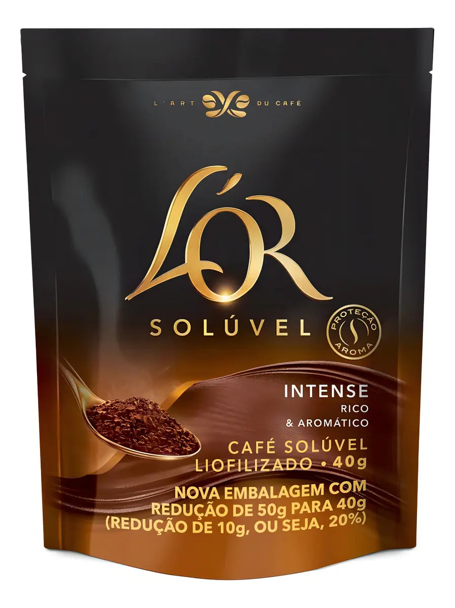 Café Lor Solúvel 40g Sachê Intense
