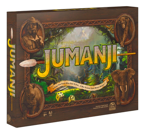 Jumanji Clásico Juego De Mesa De Aventuras 