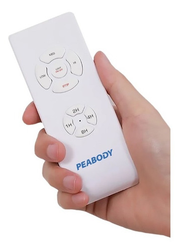 Imagen 5 de 7 de Ventilador Retráctil De Techo Peabody Luz Led Control Remoto
