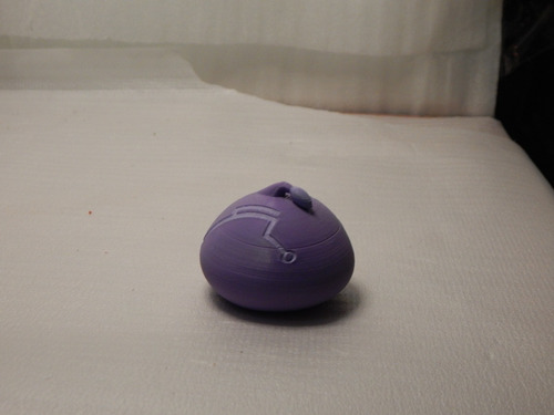 Genshin Impact Electro Slime Figura Impresion 3d Pixelados_