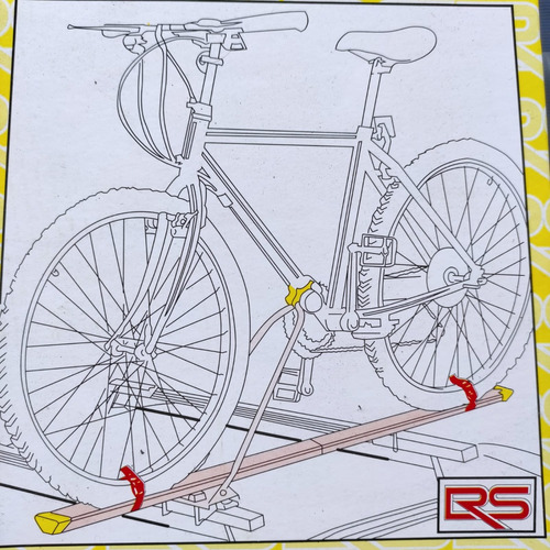 Porta Bicicleta Universal Auto Hasta Rodado 29 Cuadro Ancho