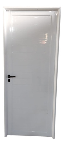 Puerta Aluminio 70x20 Blanco Ciega 