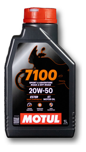 Motul 7100 20w50 Aceite 100% Sintetico Original 1l