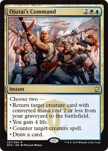 Cartas Magic: Ojutai's Command Dot Nm !! Mtg Bsas