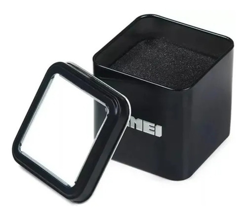 Reloj Skmei Hombre 1146 Acero Elegante Agujas Digital Crono