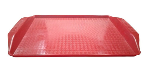 Bandeja Fast Food Resistentes Autoservicio 44 X 30 Rojo