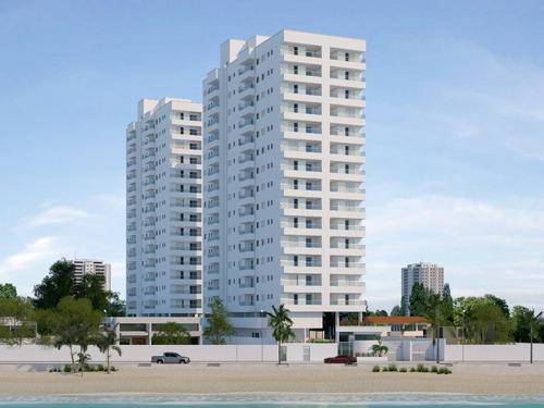 Imagem 1 de 14 de Apartamento De Frente Para A Praia Em Mongaguá