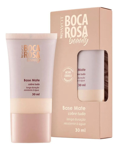 Base Mate Cobre Tudo Maria Nº 1 30ml - Boca Rosa