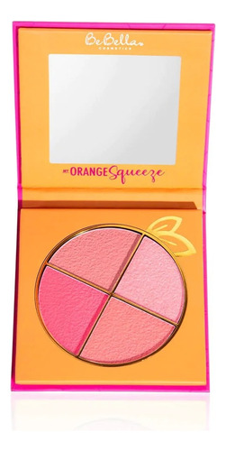 My Orange Queeze Blush Palette Be Bella Cosmetics Tono Del Maquillaje Orange Squeeze