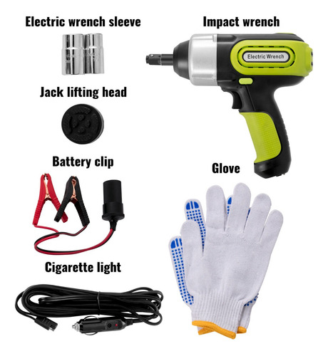 Compresor Digital Llave De Impacto Con Gato