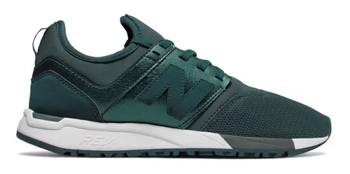 New balance clearance mujer verde oscuro