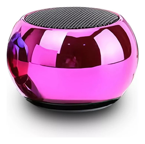 Caixinha De Som Speaker Tws Amplificada Bluetooth Rosa 