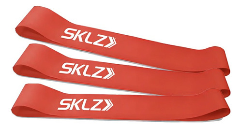 Pack Banda De Resistencia Sklz Red Mini Bands 3 Unidad