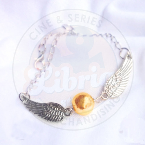 Pulsera De Snitch Dorada Original - Harry Potter - Quidditch