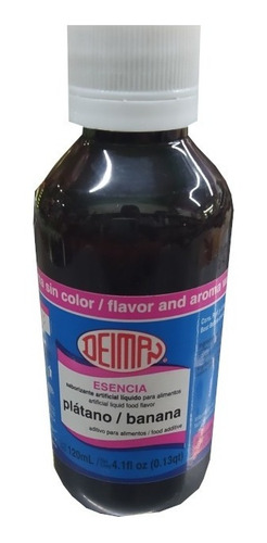 Esencia De Platano Botella 120ml