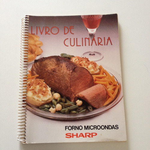 Livro De Culinária  Forno Microondas Sharp  F531