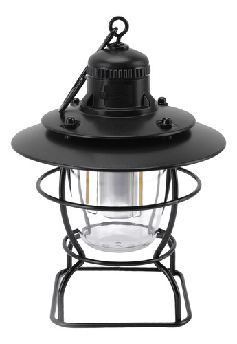 Linterna De Camping De Estilo Retro Con Reflector Led Para T