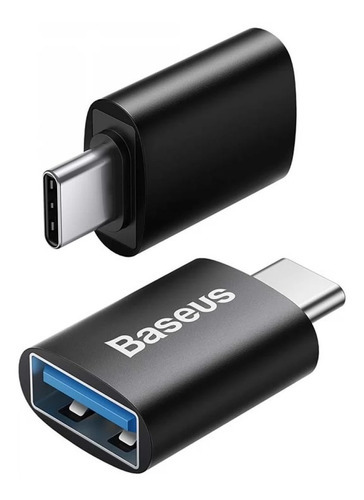 Adaptador Baseus Otg Tipo C 3.1 Macho A Usb 3.0 A Hembra 