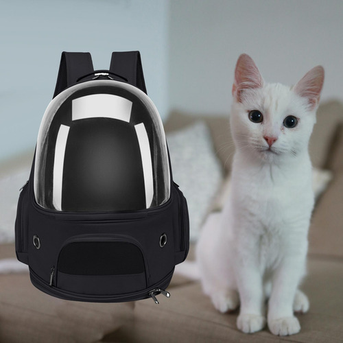 Pet Carrier Mochila Bolsas De Transporte Bolso Para Negro