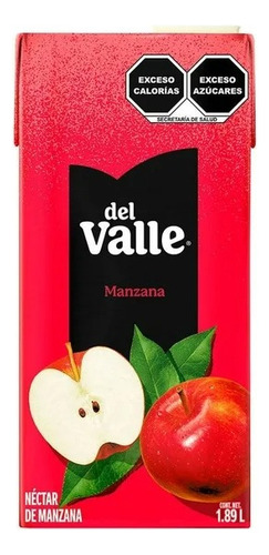 Néctar Del Valle De Manzana Clarificada 1.89 L