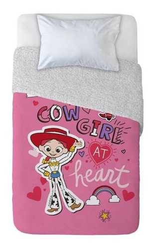 Frazada Polar Sherpa Toy Story Cow Girl