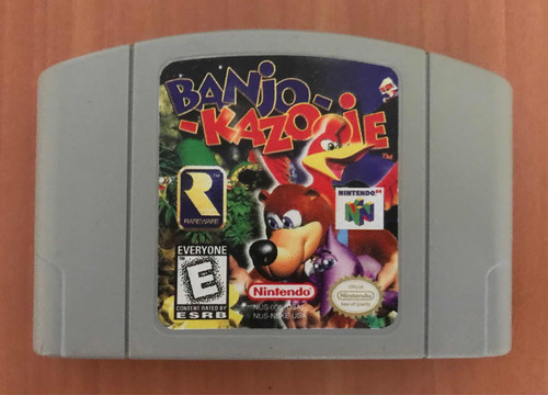 Juego De Nintendo 64 , Banjo Kasoie