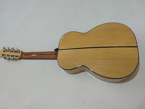 Imagem 10 de 10 de Violão Luthier Araújo 7 Cordas Marfim Alessandro Penezzi