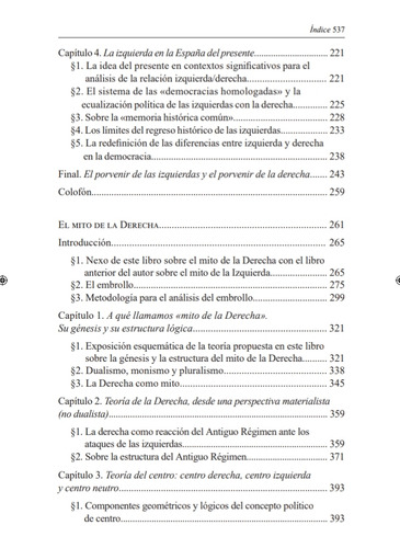 El Mito De La Izquierda. El Mito De La Derecha Gustavo Bueno