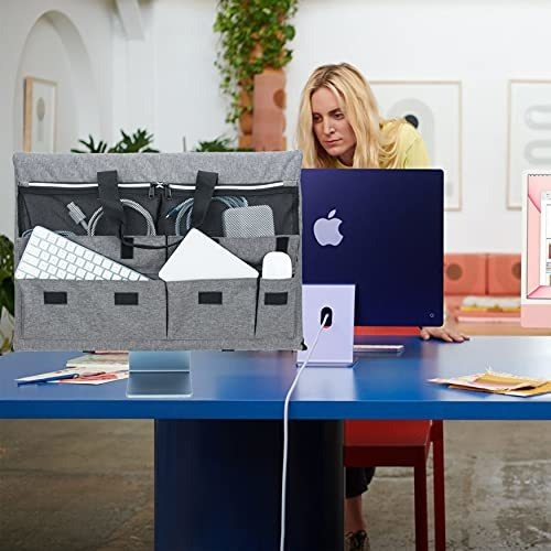 Funda De Viaje Para iMac De Escritorio De 24 Pulgadas Gris