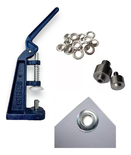 Maquina Para Forrar Boton + Dados + Ojillo Lona 3 Indux Niquel Lona 3