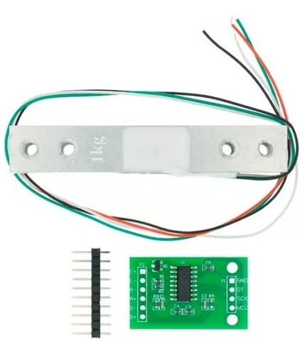 Sensor De Peso Hx711 Celda Carga 1kg Sensor Presión Arduino