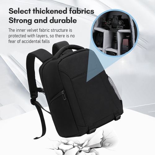 N Mochila Para Câmera Com Acesso Lateral Para Laptop