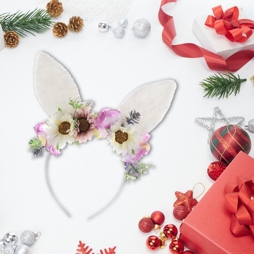 Diadema Divertida Con Orejas De Gato Para Cumpleaños,