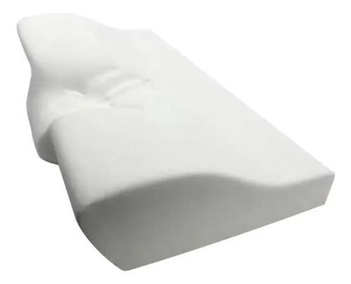 Almohadas 1 Piezas Almohada Cervical,almohada Memory Foam Ergonómica,con Funda De Almohada Transpirable Extraíble,almohadas De Soporte Contorneadas Para Dormidores De Lado Espalda Estómago