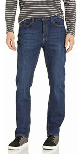 Dc Apparel Pantalón Vaquero Recto Para Hombre, Medium