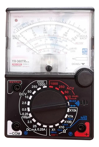 Multimetro Analogico Zlxdp Carcasa Calibre Plastico Ac D Ohm