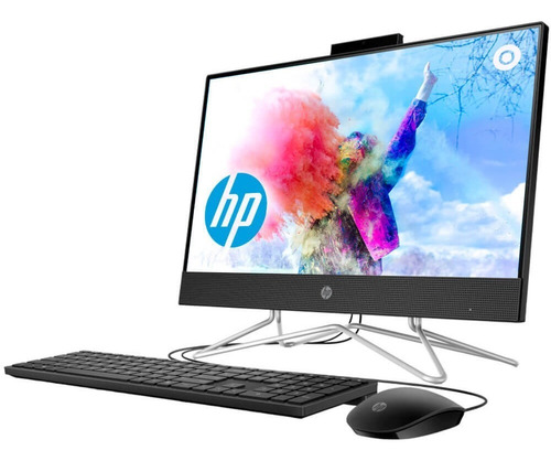 Todo En Uno Hp Core I5 22-df518la 4gb+8gb 256gb Ssd 21,5 Fhd