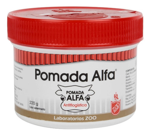 Pomada Alfa X 220g - G A $114 - g a $118