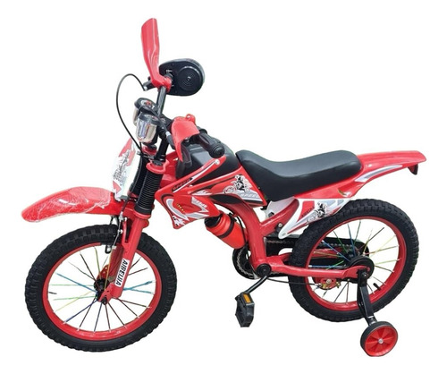 Lindas Bicicletas Moto Acero R16 Niños Nueva Moderna 