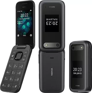 Celular Idosos Nokia 2660 Flip 4g Dual Chip Botões Grandes