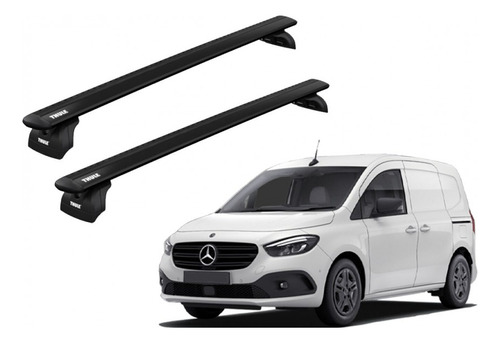 Barras Thule Mercedes Benz Citan 13-21 Pf / Wingbar Black