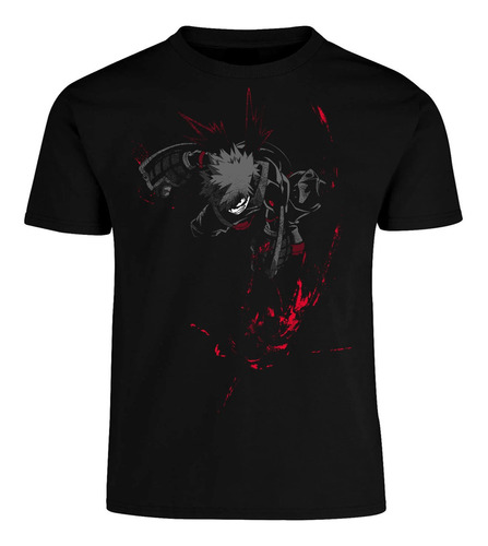 Playera Anime My Hero Academia Bakugo Katsuki Nerai