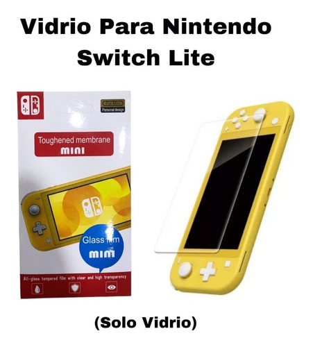 Vidrio Templado Nintendo Switch Lite