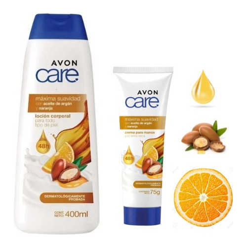 Avon Care Set X 2 Crema De Manos + Locion Corporal Tati